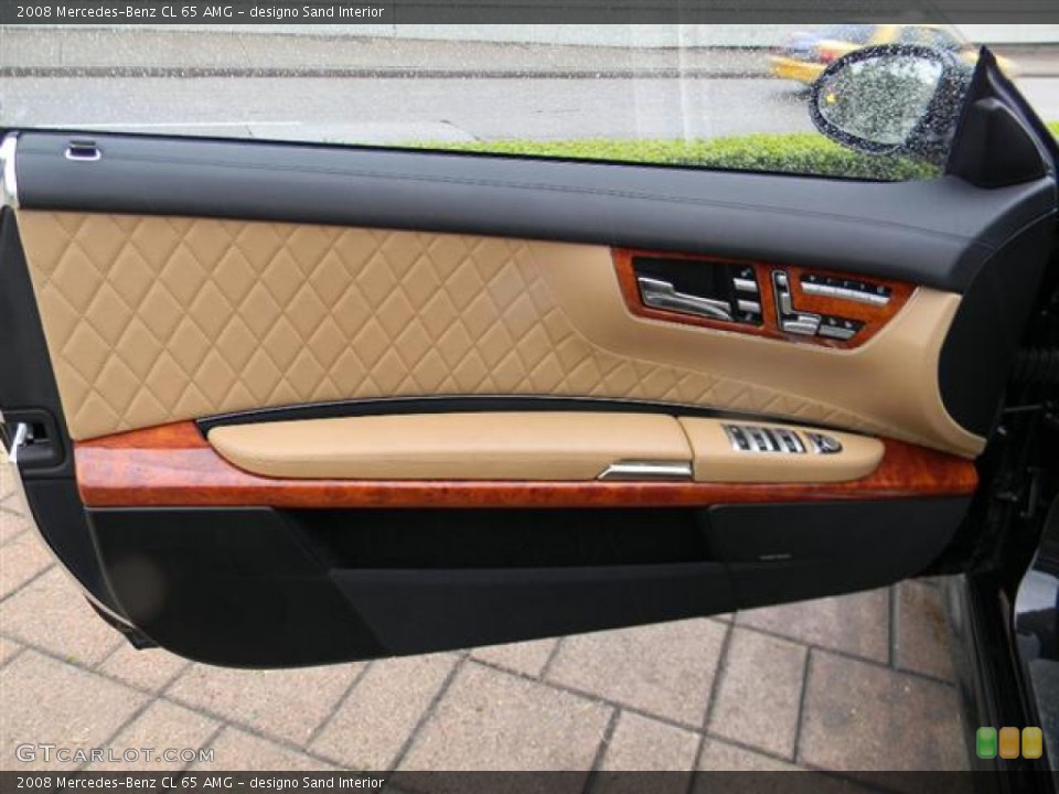 designo Sand Interior Door Panel for the 2008 Mercedes-Benz CL 65 AMG #60490123