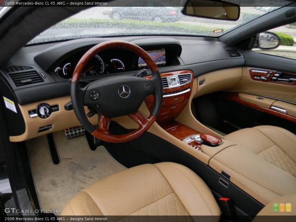 designo Sand Interior Prime Interior for the 2008 Mercedes-Benz CL 65 AMG #60490133