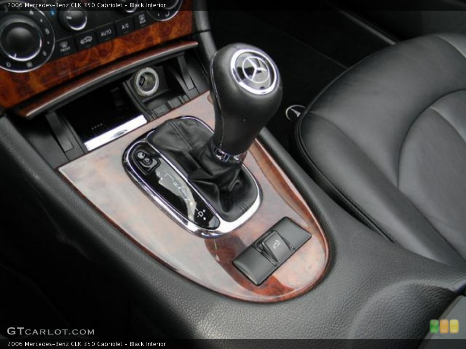 Black Interior Transmission for the 2006 Mercedes-Benz CLK 350 Cabriolet #60490445