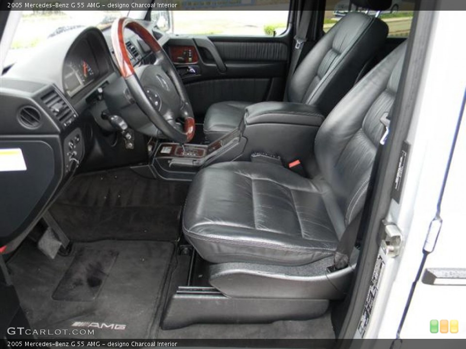 designo Charcoal Interior Photo for the 2005 Mercedes-Benz G 55 AMG #60490694