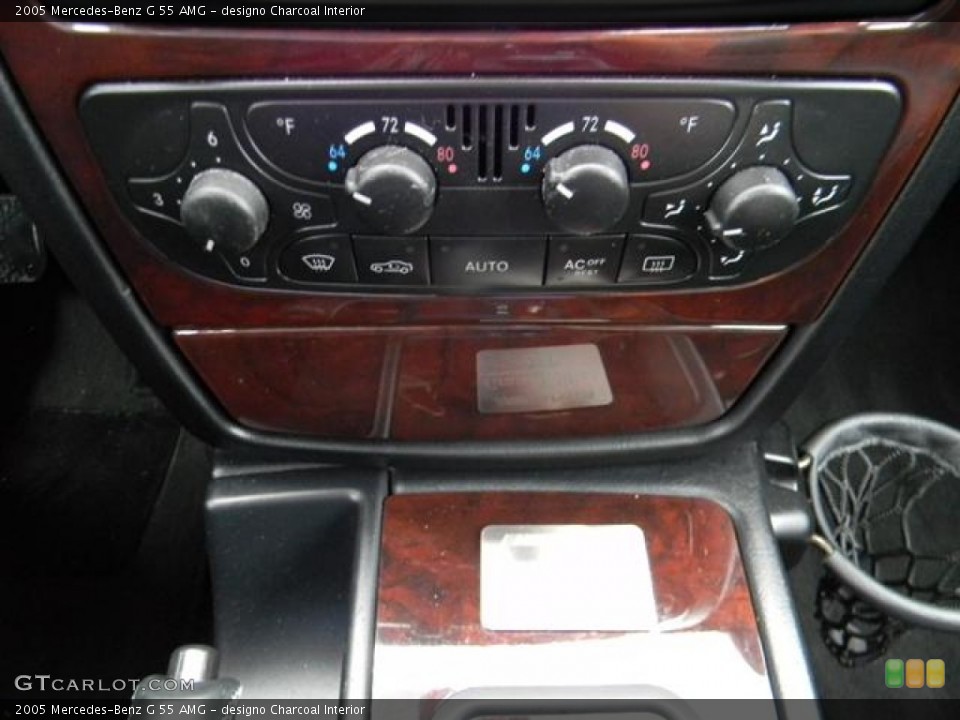 designo Charcoal Interior Controls for the 2005 Mercedes-Benz G 55 AMG #60490742