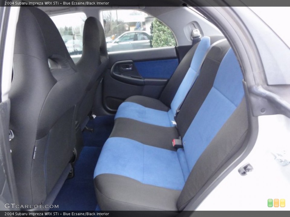 Blue Ecsaine/Black Interior Photo for the 2004 Subaru Impreza WRX STi #60494951