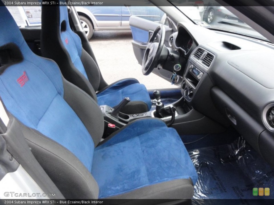Blue Ecsaine/Black Interior Photo for the 2004 Subaru Impreza WRX STi #60495011