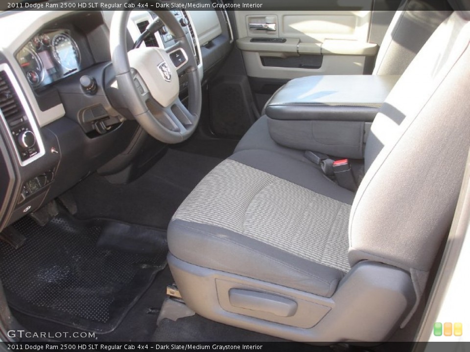 Dark Slate/Medium Graystone Interior Photo for the 2011 Dodge Ram 2500 HD SLT Regular Cab 4x4 #60495197