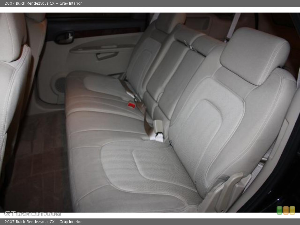 Gray Interior Rear Seat for the 2007 Buick Rendezvous CX #60498488