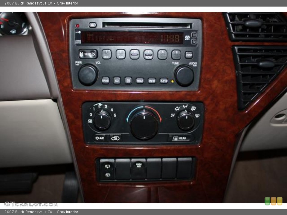 Gray Interior Controls for the 2007 Buick Rendezvous CX #60498510