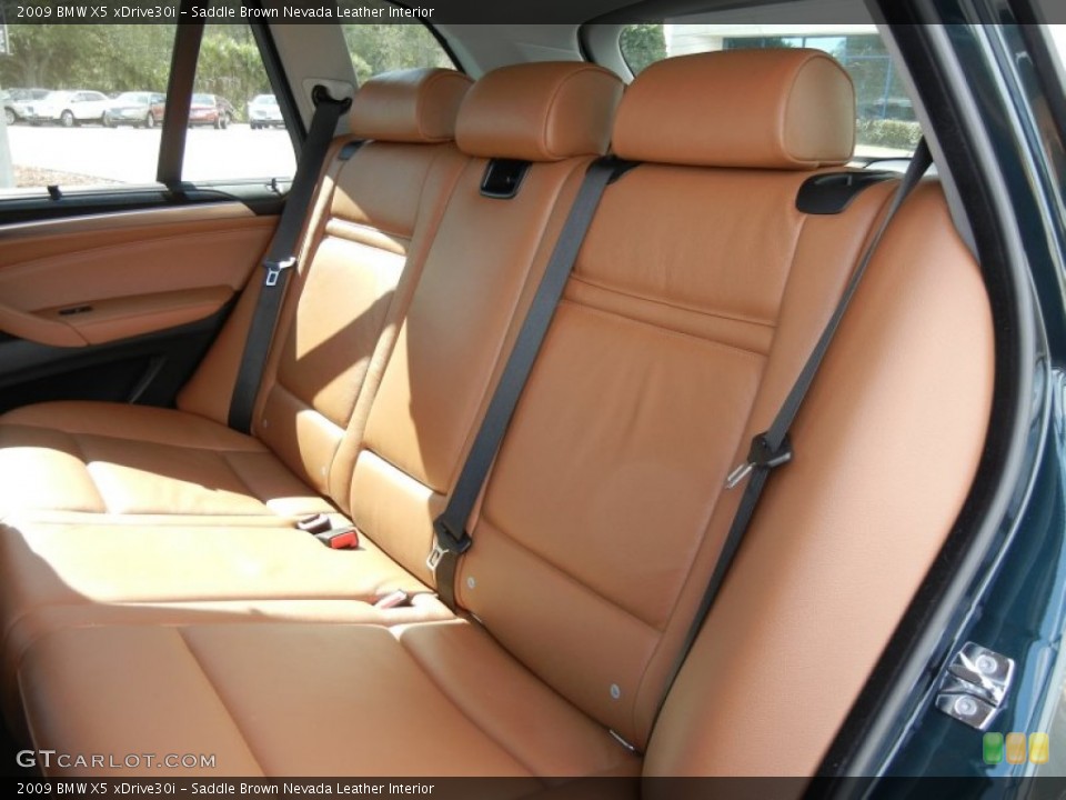 Saddle Brown Nevada Leather Interior Photo for the 2009 BMW X5 xDrive30i #60500261