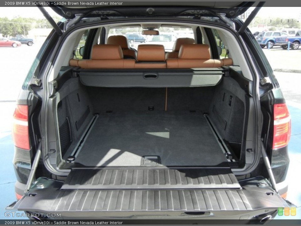 Saddle Brown Nevada Leather Interior Trunk for the 2009 BMW X5 xDrive30i #60500351