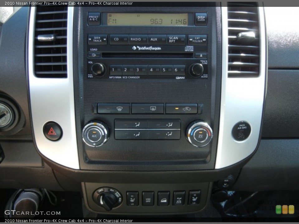 Pro-4X Charcoal Interior Controls for the 2010 Nissan Frontier Pro-4X Crew Cab 4x4 #60500531