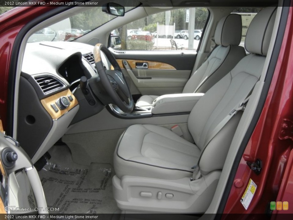 Medium Light Stone Interior Photo for the 2012 Lincoln MKX FWD #60501104