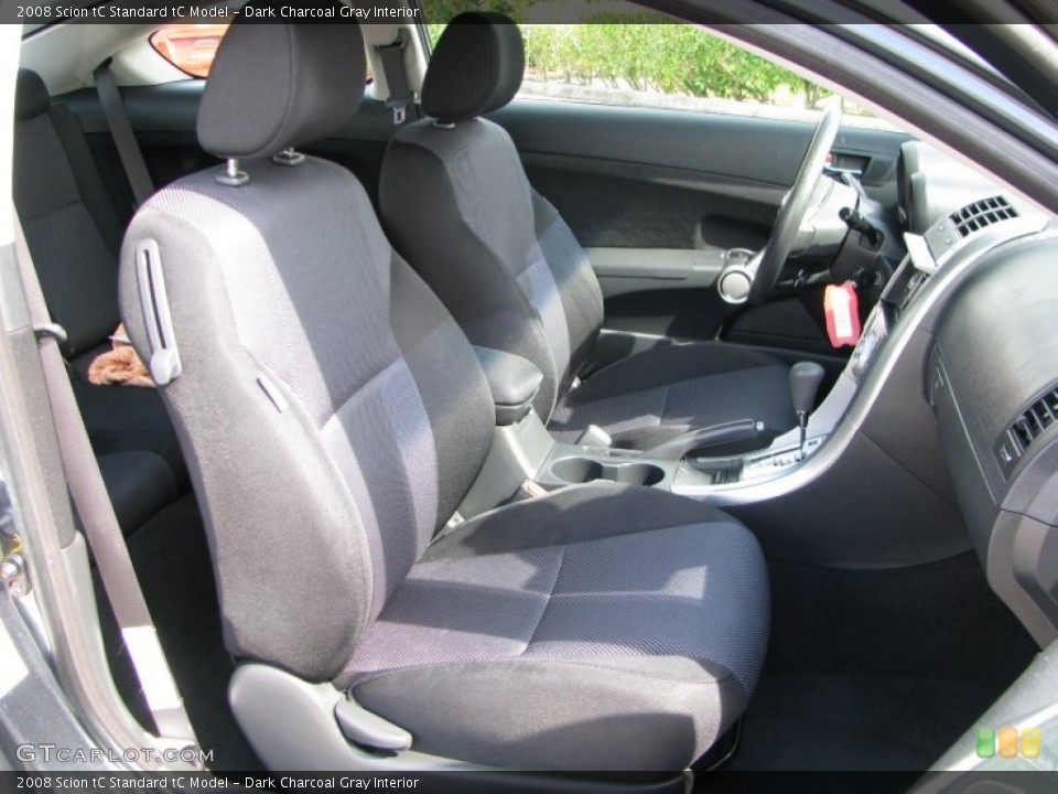 Dark Charcoal Gray Interior Photo for the 2008 Scion tC  #60502100