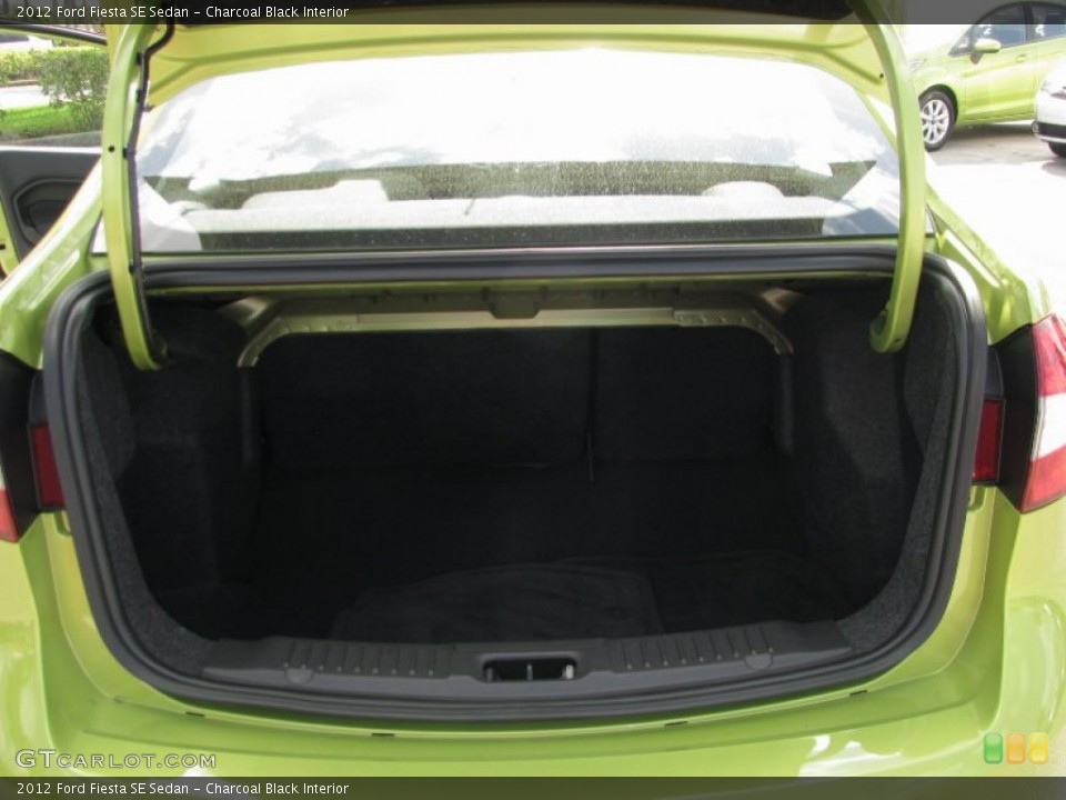 Charcoal Black Interior Trunk for the 2012 Ford Fiesta SE Sedan #60503093