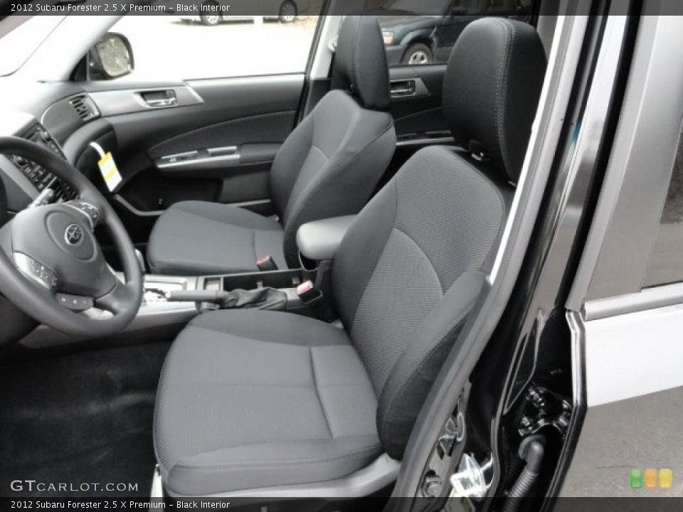 Black Interior Photo for the 2012 Subaru Forester 2.5 X Premium #60503420