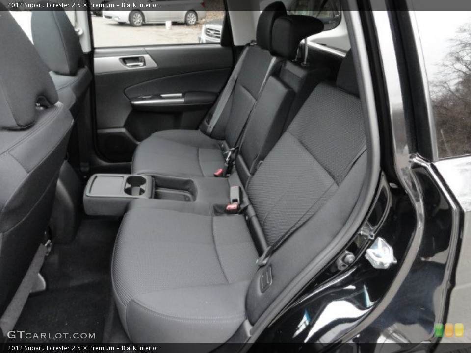 Black Interior Photo for the 2012 Subaru Forester 2.5 X Premium #60503426