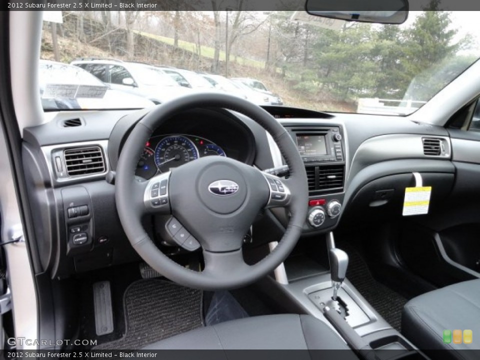 Black Interior Photo for the 2012 Subaru Forester 2.5 X Limited #60503525