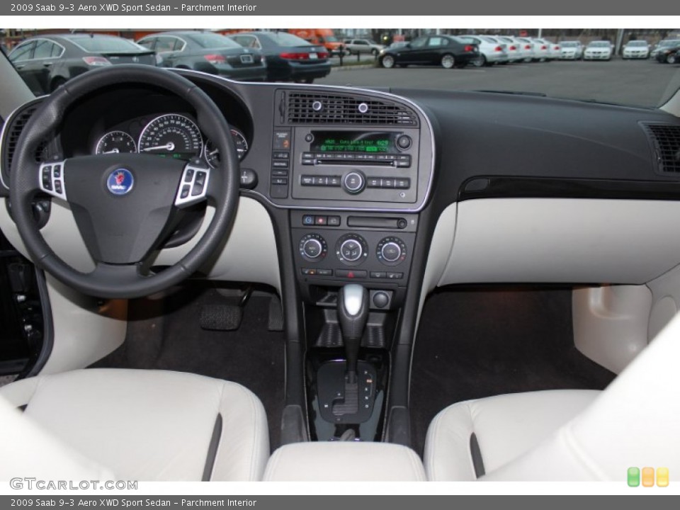 Parchment Interior Dashboard for the 2009 Saab 9-3 Aero XWD Sport Sedan #60509355