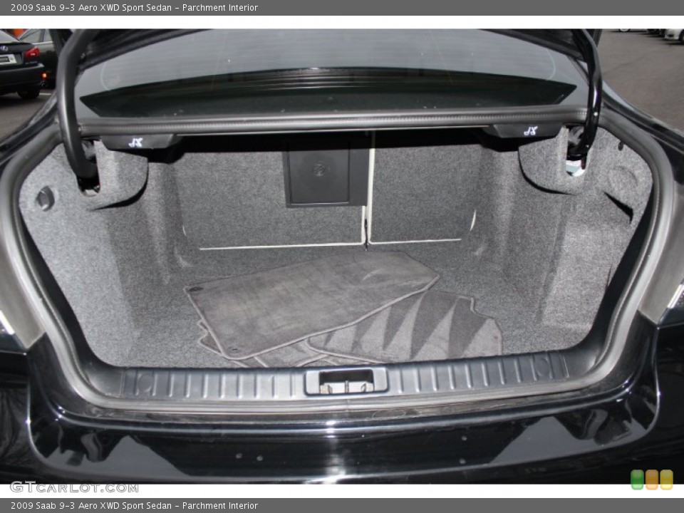 Parchment Interior Trunk for the 2009 Saab 9-3 Aero XWD Sport Sedan #60509431