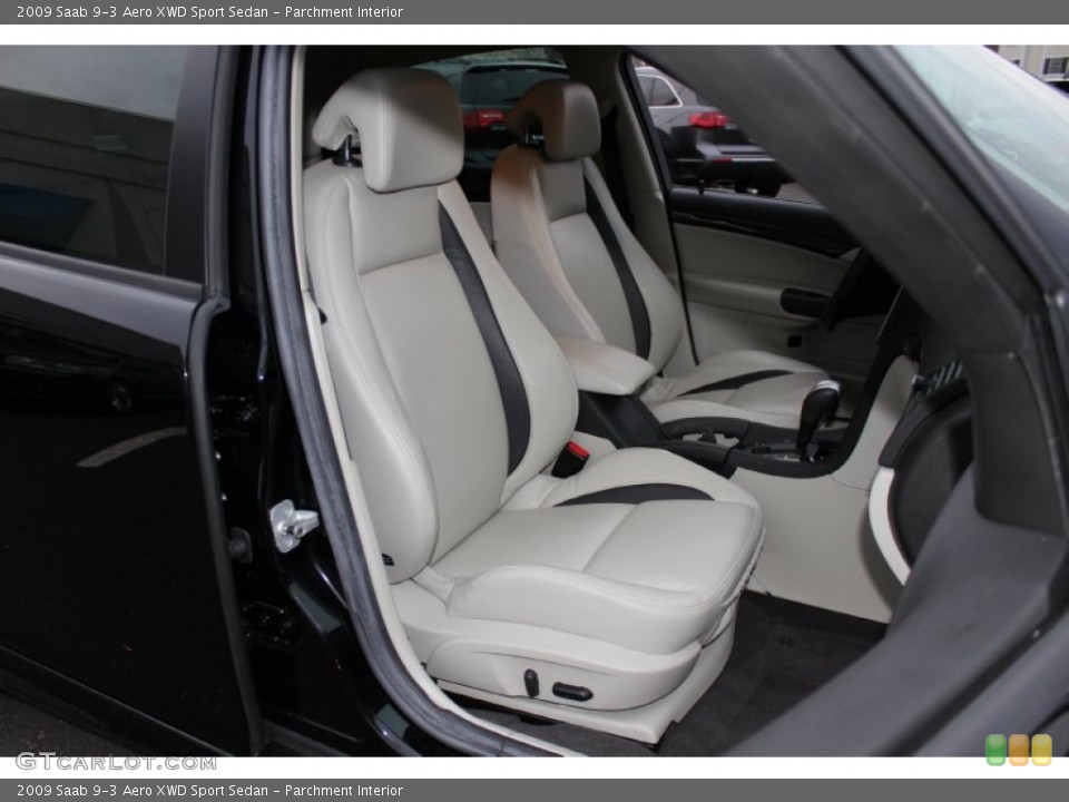 Parchment Interior Photo for the 2009 Saab 9-3 Aero XWD Sport Sedan #60509496