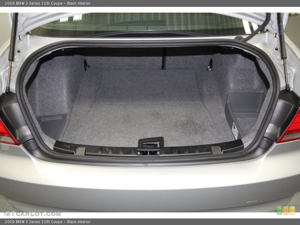 Black Interior Trunk for the 2009 BMW 3 Series 328i Coupe #60509802