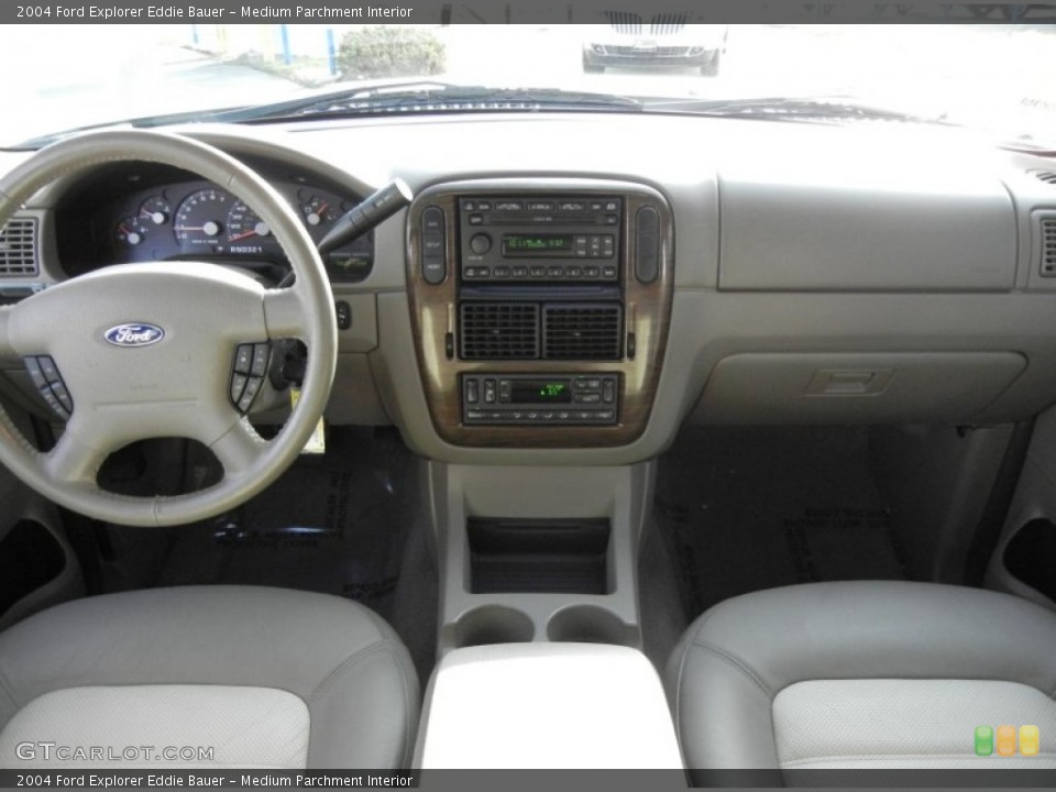 Medium Parchment Interior Dashboard for the 2004 Ford Explorer Eddie Bauer #60510351