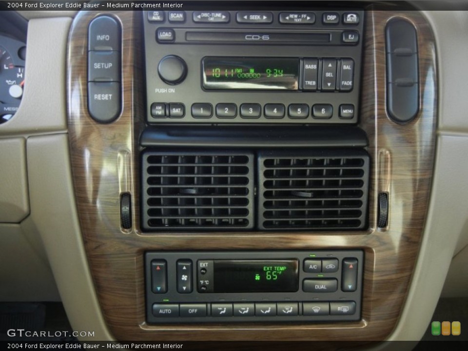 Medium Parchment Interior Controls for the 2004 Ford Explorer Eddie Bauer #60510372