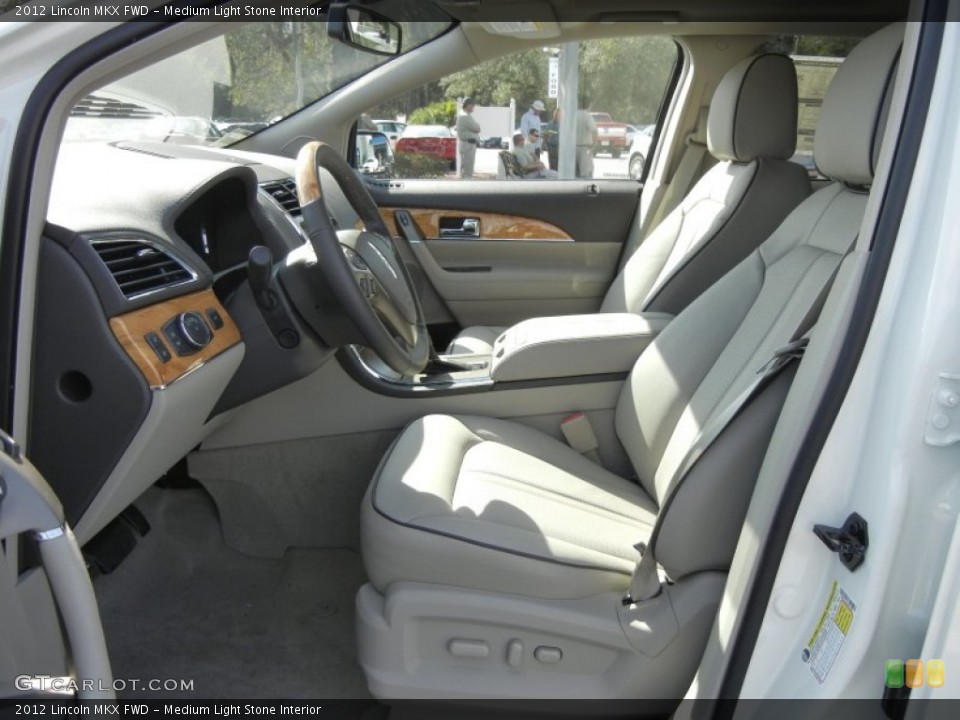 Medium Light Stone Interior Photo for the 2012 Lincoln MKX FWD #60511008