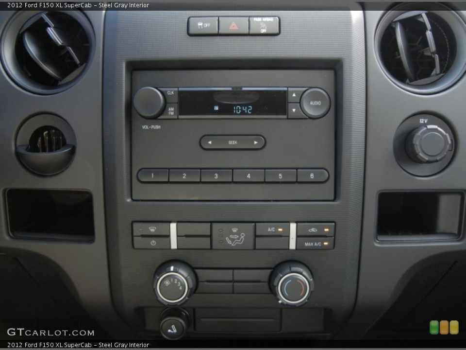 Steel Gray Interior Audio System for the 2012 Ford F150 XL SuperCab #60511374