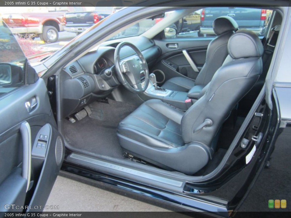 Graphite Interior Photo for the 2005 Infiniti G 35 Coupe #60511727