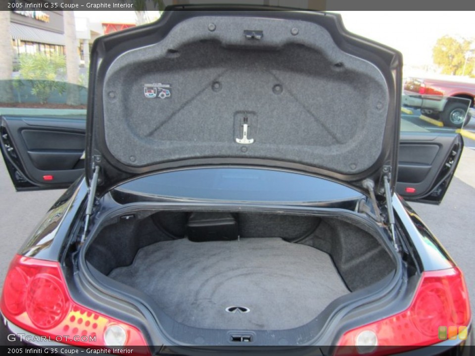 Graphite Interior Trunk for the 2005 Infiniti G 35 Coupe #60511839