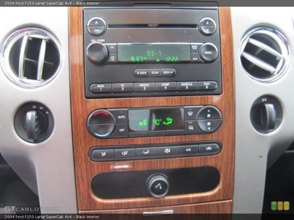 Black Interior Controls for the 2004 Ford F150 Lariat SuperCab 4x4 #60513197