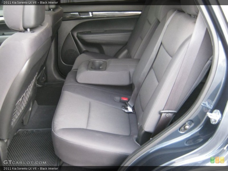 Black Interior Photo for the 2011 Kia Sorento LX V6 #60516230
