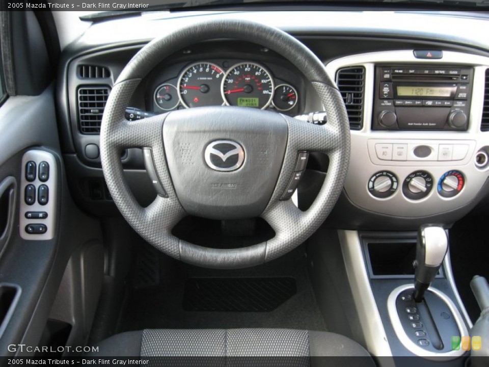 Dark Flint Gray Interior Dashboard for the 2005 Mazda Tribute s #60517116
