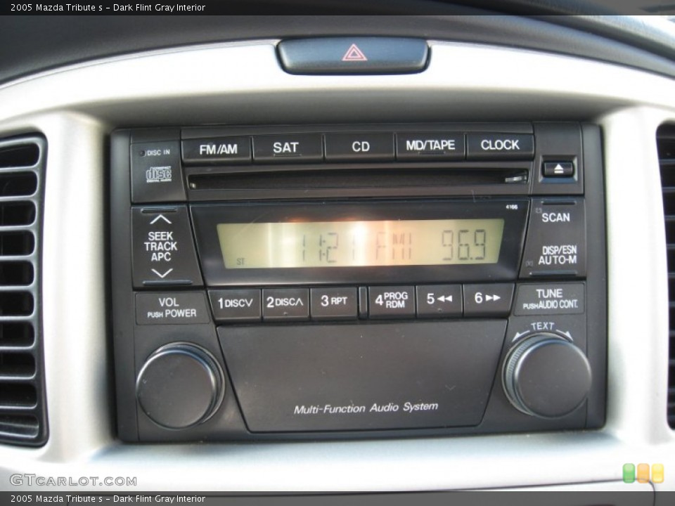 Dark Flint Gray Interior Audio System for the 2005 Mazda Tribute s #60517131