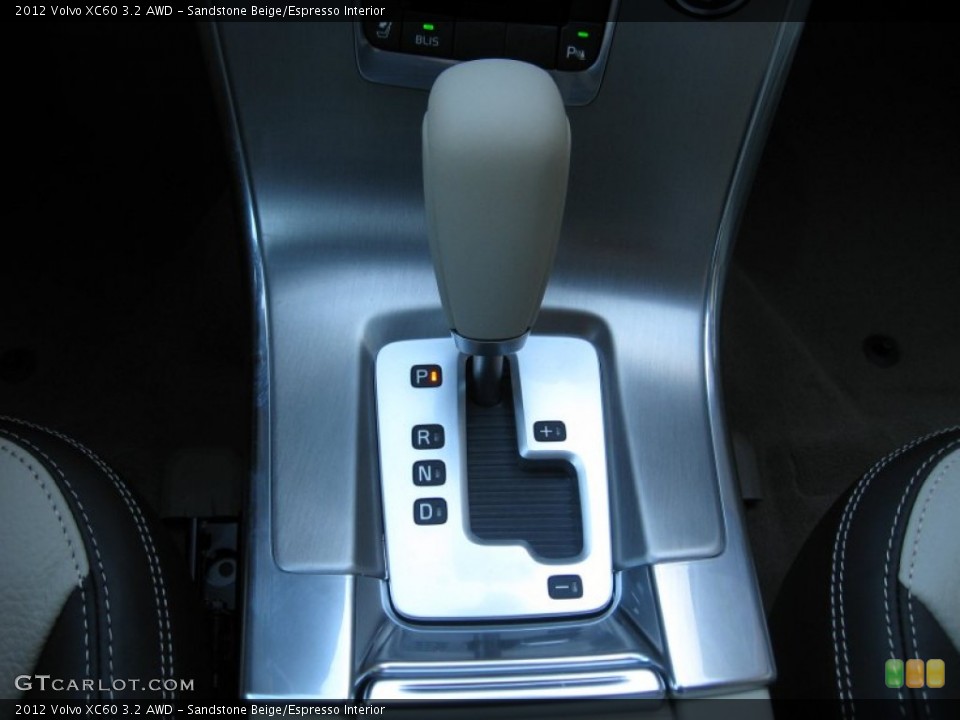 Sandstone Beige/Espresso Interior Transmission for the 2012 Volvo XC60 3.2 AWD #60517899