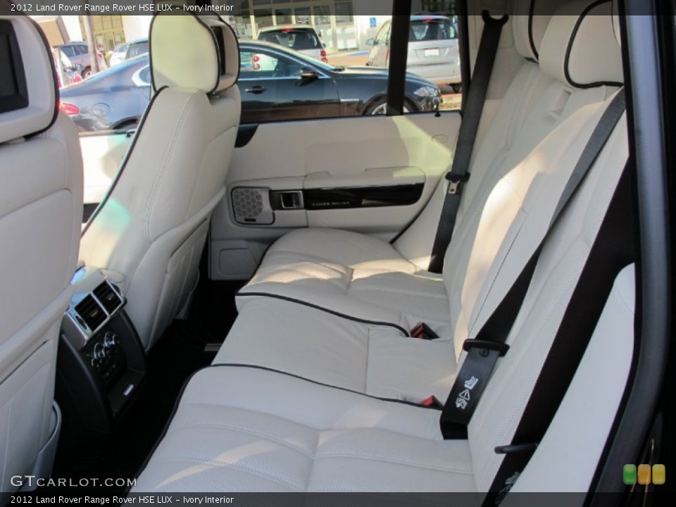Ivory Interior Photo for the 2012 Land Rover Range Rover HSE LUX #60518139