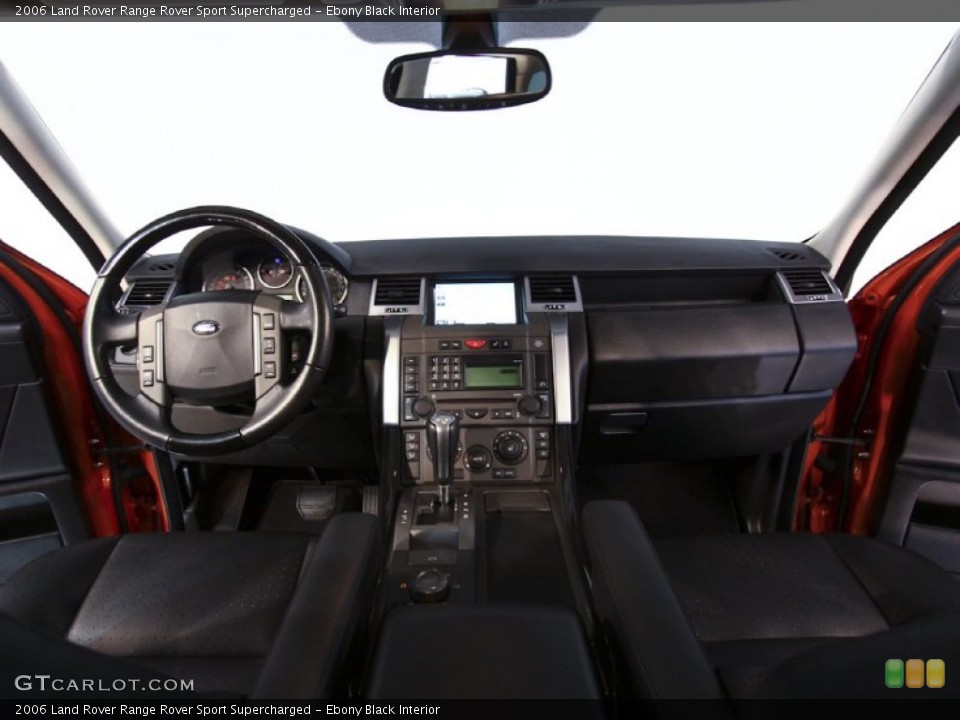 Ebony Black Interior Dashboard for the 2006 Land Rover Range Rover Sport Supercharged #60518304