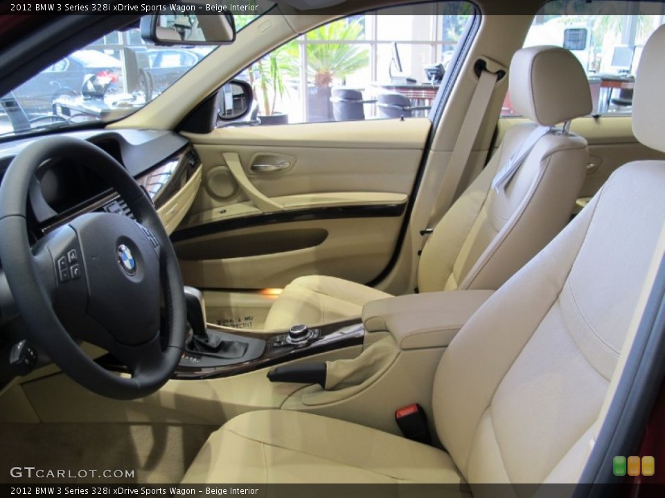 Beige Interior Photo for the 2012 BMW 3 Series 328i xDrive Sports Wagon #60518865