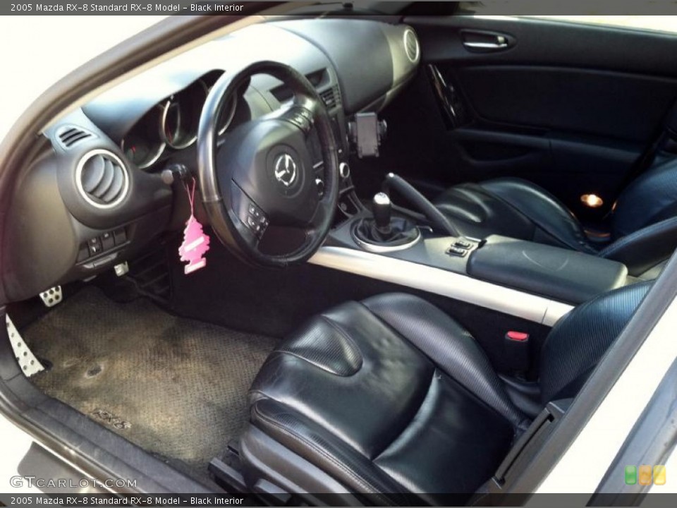 Black Interior Photo for the 2005 Mazda RX-8  #60519360