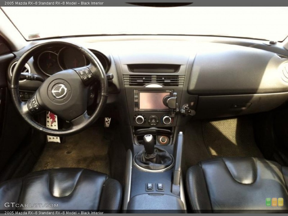 Black Interior Dashboard for the 2005 Mazda RX-8  #60519456
