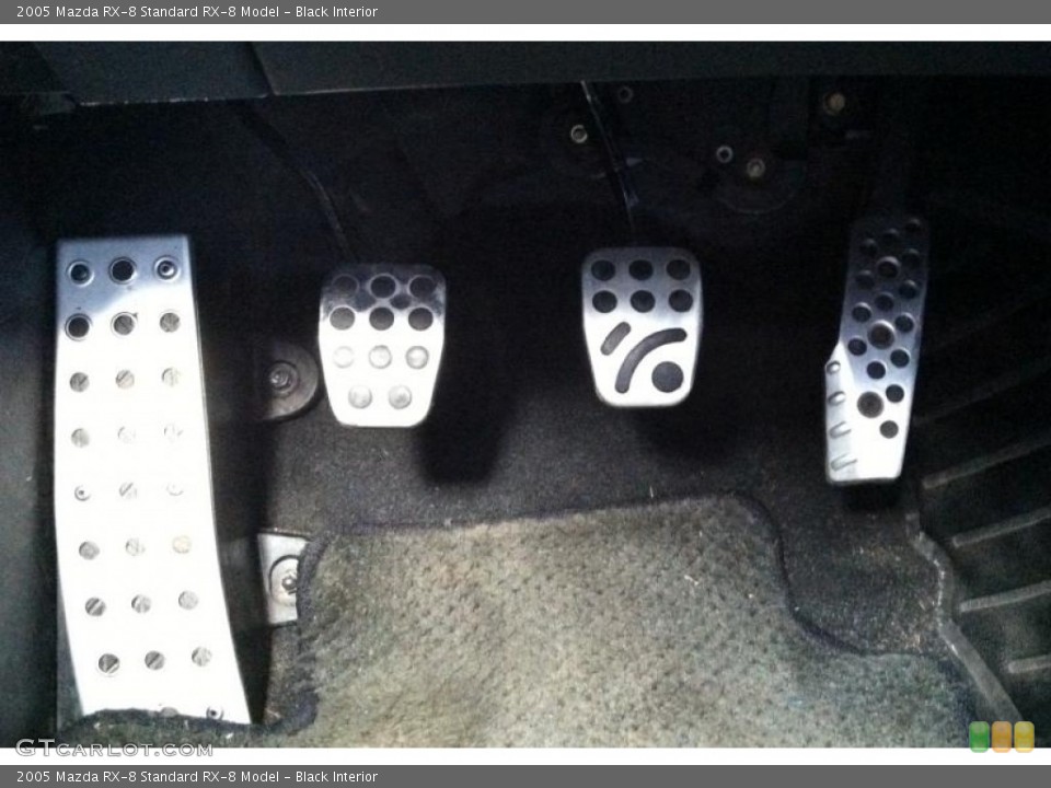 Black Interior Controls for the 2005 Mazda RX-8  #60519498