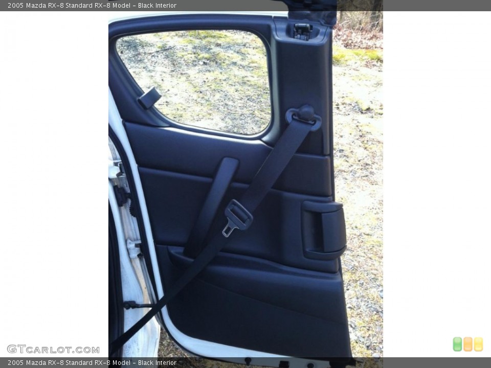 Black Interior Door Panel for the 2005 Mazda RX-8  #60519627