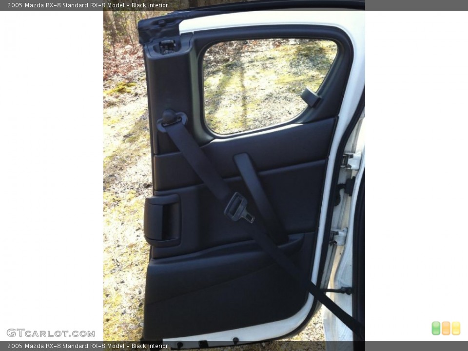 Black Interior Door Panel for the 2005 Mazda RX-8  #60519633