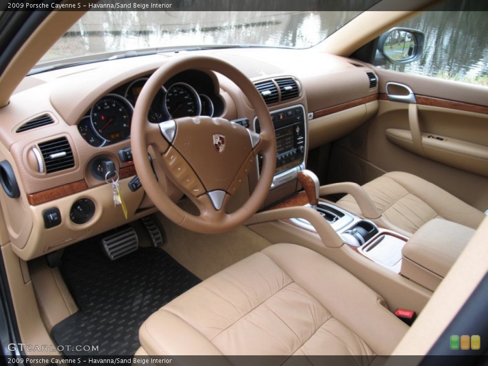Havanna/Sand Beige Interior Photo for the 2009 Porsche Cayenne S #60521538