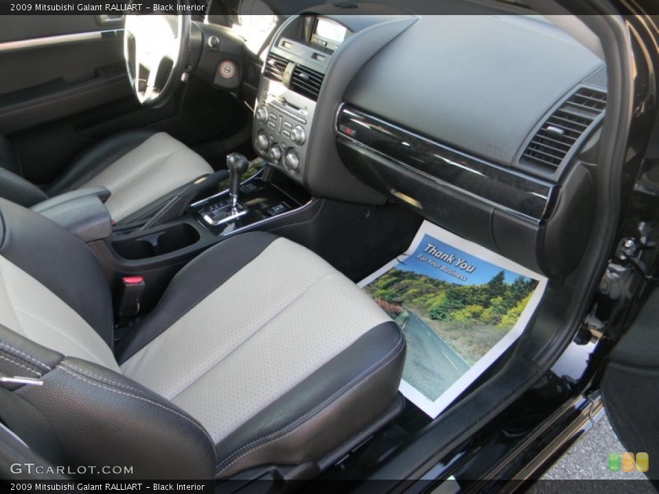 Black Interior Photo for the 2009 Mitsubishi Galant RALLIART #60524023
