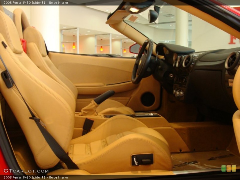 Beige Interior Photo for the 2008 Ferrari F430 Spider F1 #60524161