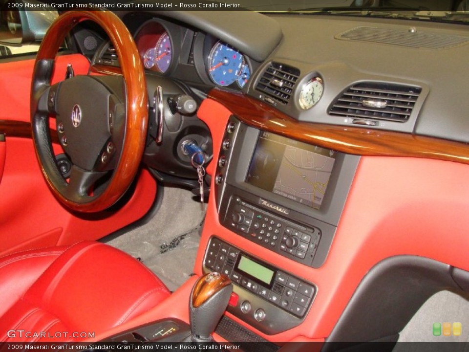 Rosso Corallo Interior Dashboard for the 2009 Maserati GranTurismo  #60524416