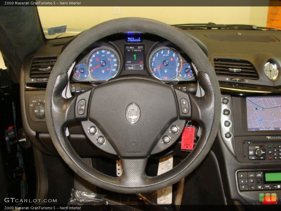 Nero Interior Steering Wheel for the 2009 Maserati GranTurismo S #60524815