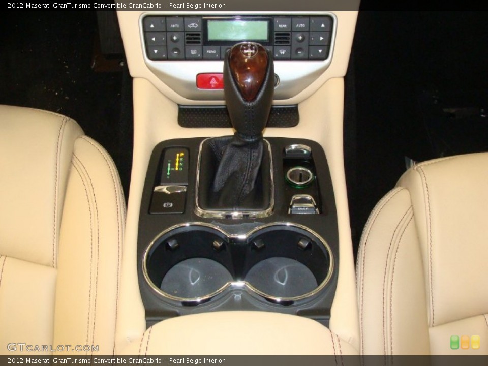 Pearl Beige Interior Transmission for the 2012 Maserati GranTurismo Convertible GranCabrio #60525367