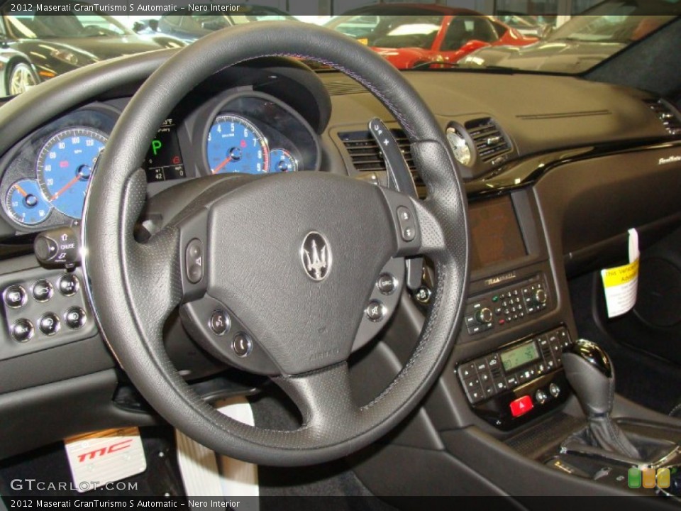 Nero Interior Dashboard for the 2012 Maserati GranTurismo S Automatic #60525637