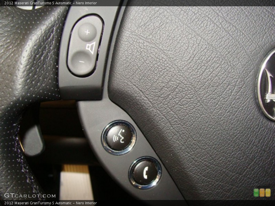 Nero Interior Controls for the 2012 Maserati GranTurismo S Automatic #60525674